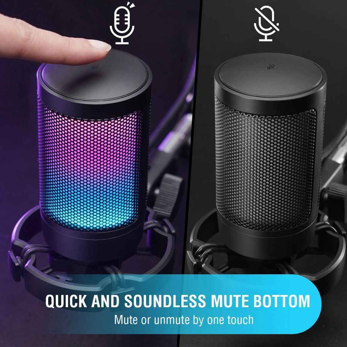 RGB Gaming Microphone