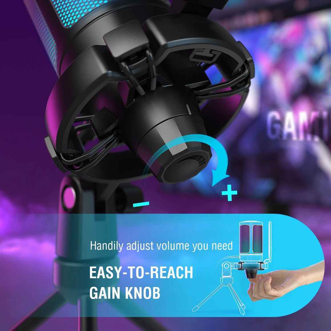 RGB Gaming Microphone