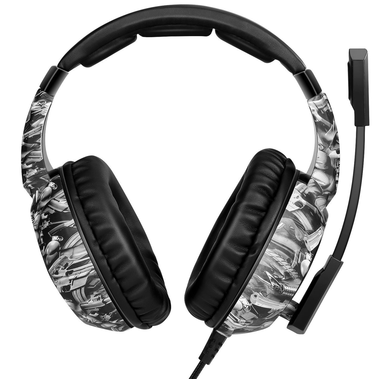 Gaming Headset, RGB With Noise Cancellation
