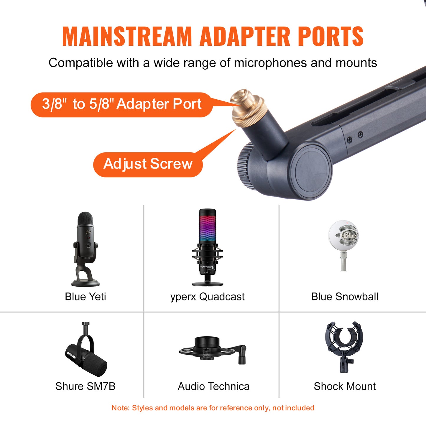 VEVOR Microphone Boom Arm With Desk Mount